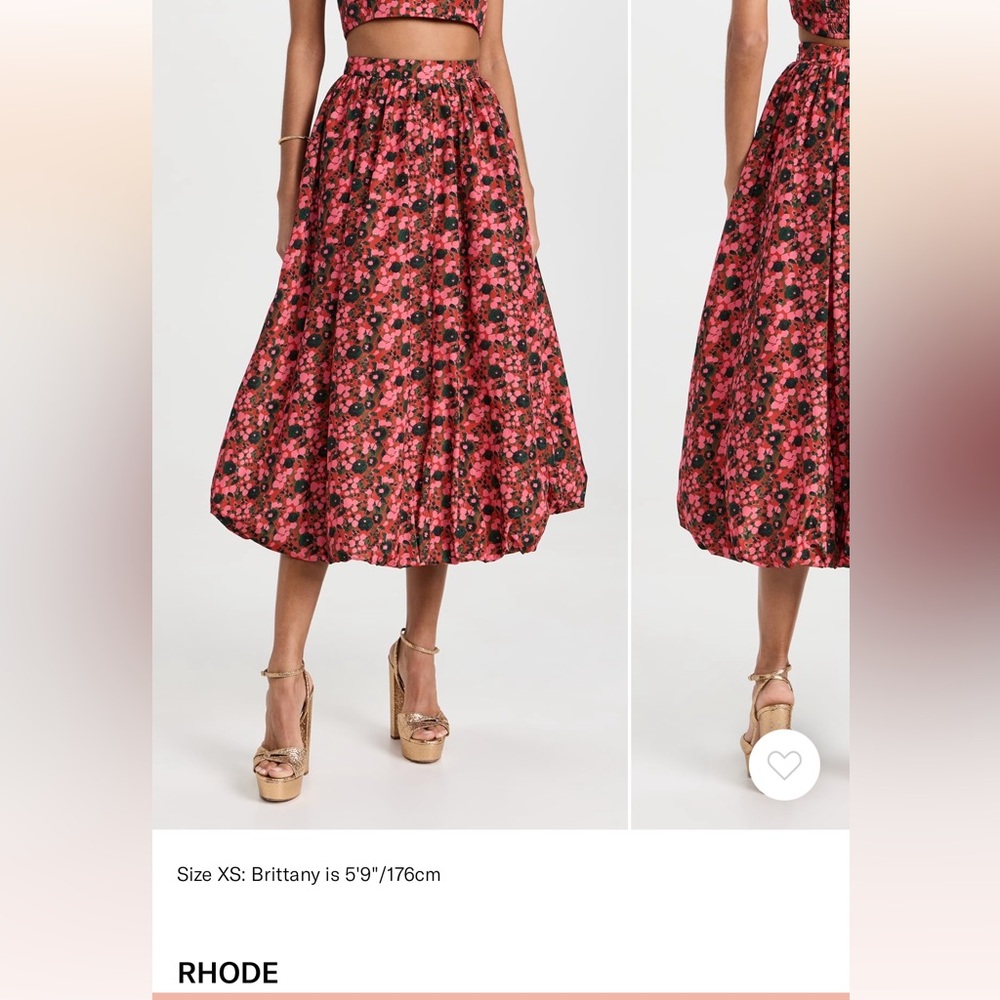 ISO RHODE Cassandra Midi Skirt!! Any Size!